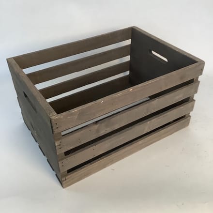 main photo of Slatted Wooden Crate