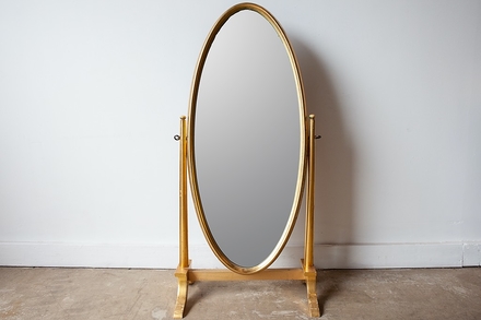 main photo of Oval Cheval Floor Standing Mirror