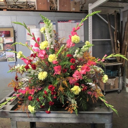 main photo of Fresh Floral Historic Gladiola and Carnation Design