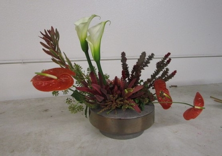 main photo of Fresh Floral Updated Rustic Ikebana