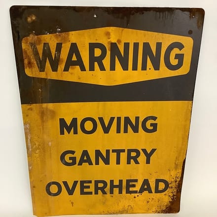 main photo of Warning Sign