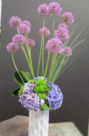 main photo of Fresh Floral Allium Arrangement