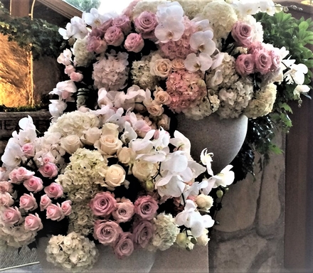 main photo of Fresh Floral Large Pedestal Arrangements