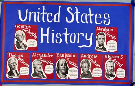 main photo of US History Banner