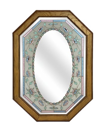 main photo of Mirror with Painted Embellishments