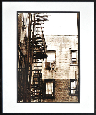 main photo of Cleared B&W Photo; Fire Escapes