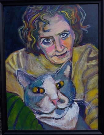 main photo of Cat Lady Portrait