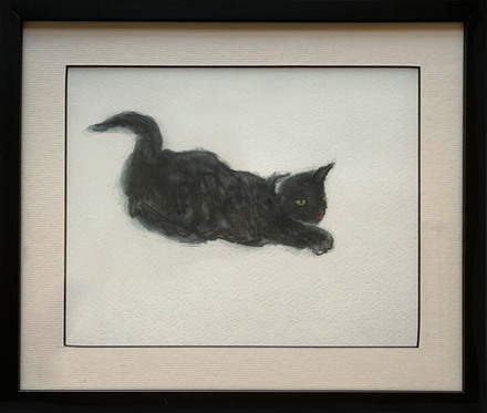 main photo of COVROB-Black Cat 12x14.5"