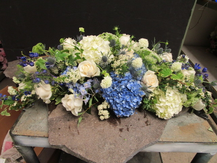 main photo of Fresh Floral Console or Head Table arrangement