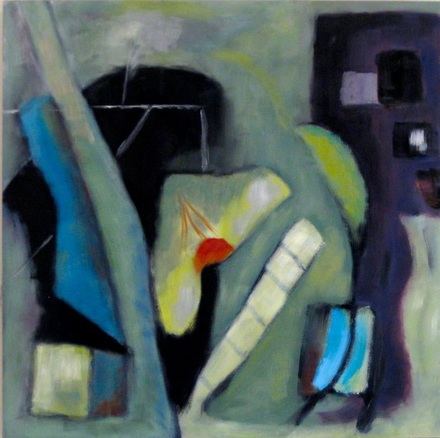 main photo of Cubism in Grey, Blue & Black