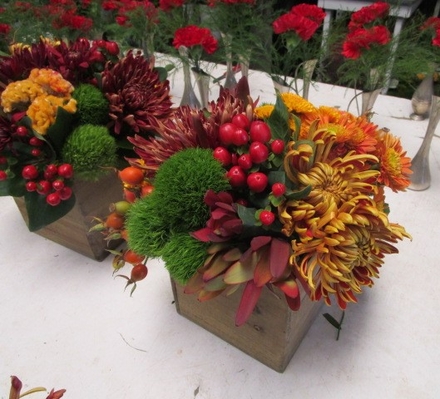 main photo of Fresh Floral Fall Boxes
