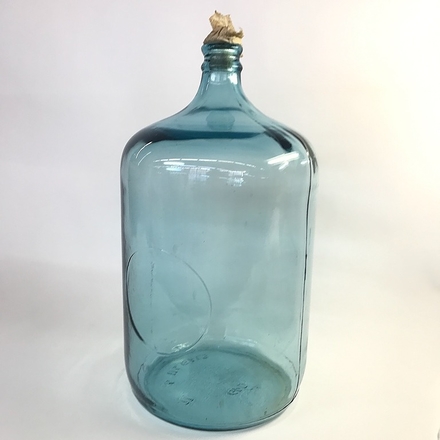 main photo of Water Jug, Blue Glass