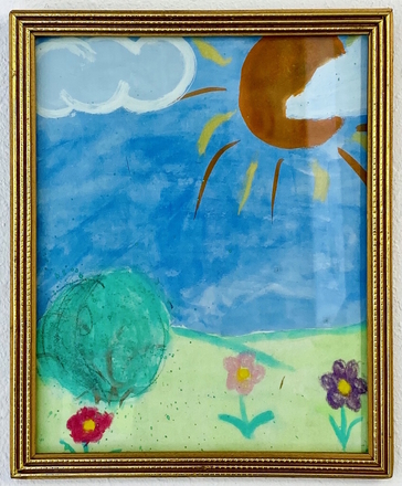 main photo of Landscape Kids Art Framed