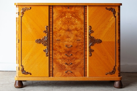 main photo of Antique Bohemian Bar Cabinet
