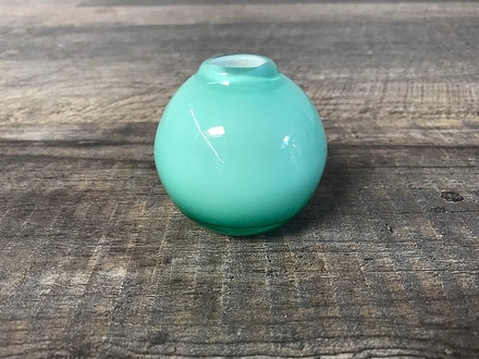 main photo of Blue Glass Gourd Bud Vase