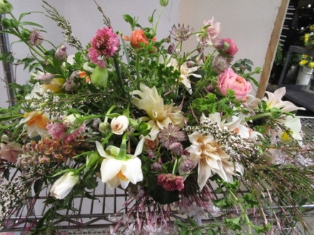main photo of Fresh Floral Spring Mix Garden Arrangement