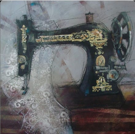 main photo of Sewing Machine Painting