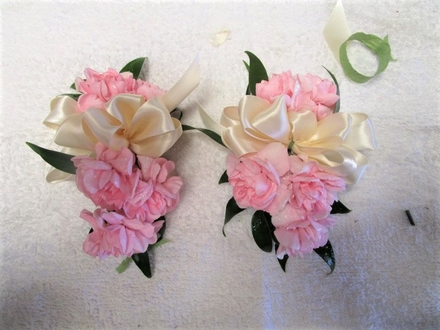 main photo of Fresh Floral Pink Carnation Corsage