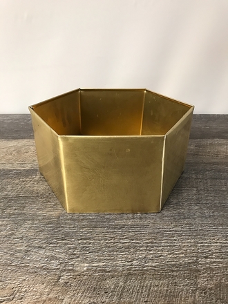 main photo of Gold Hexagon Bowl