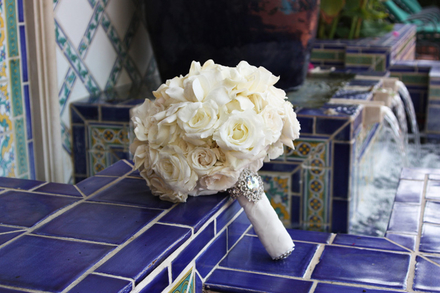 main photo of White Ivory Bridal Bouquet