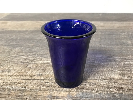 main photo of Blue Glass Tapered Votive