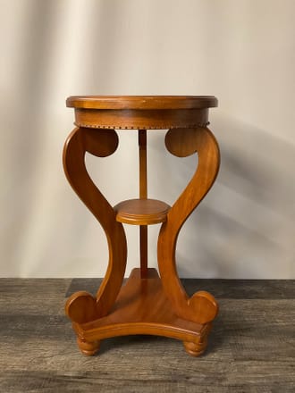 main photo of Short Maple and Marble Pedestal