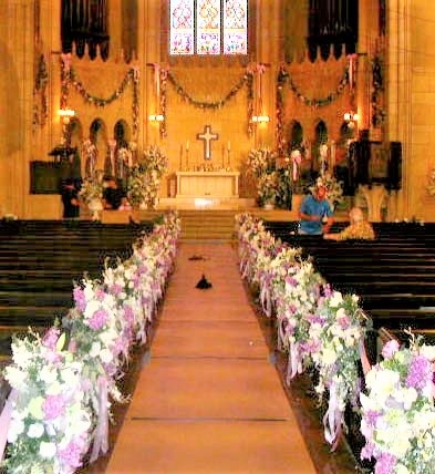 main photo of Fresh Floral Church Pew Florals