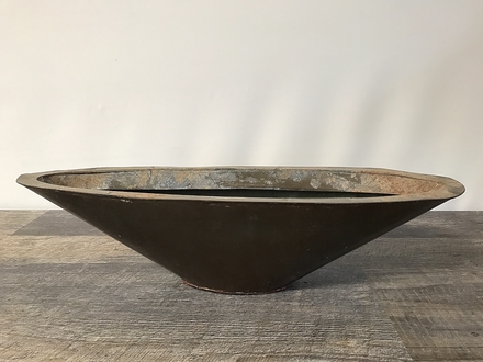 main photo of Metal Oval Planter