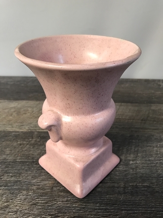 main photo of Vintage Ceramic Pink Urn