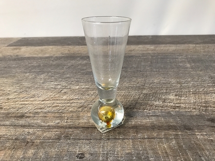 main photo of Yellow Bubble Cone Bud Vase