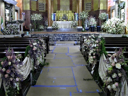 main photo of Fresh Floral Large Church Wedding