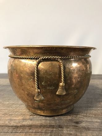 main photo of Brass Tassel Bowl