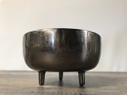 main photo of Large Metal Footed Bowl