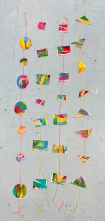 main photo of Geometric shapes on a string-2