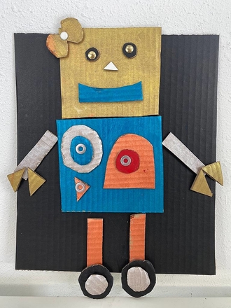 main photo of Cardboard Robot-4