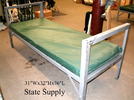main photo of Jail cot - rental only. NOT FOR SALE