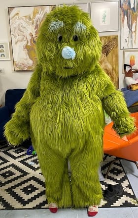main photo of Green Mascot suit