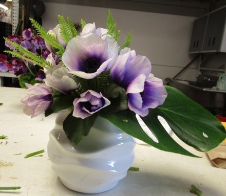 main photo of Fresh Floral Anemone Cocktail Table