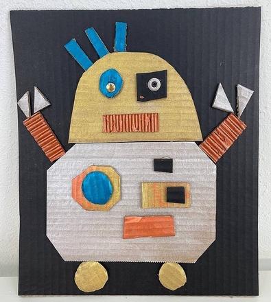 main photo of Cardboard Robot-6