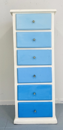 main photo of Blue Ombre Dresser