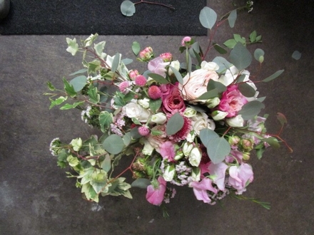 main photo of Fresh Floral Raspberry Sherbet Bouquet