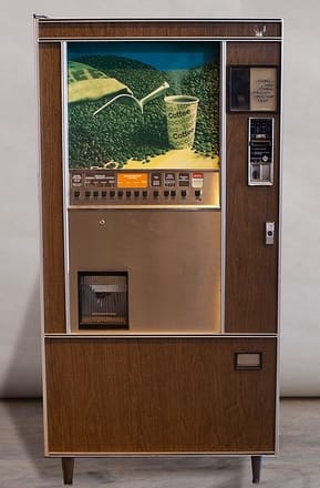 main photo of Vintage Coffee Vending Machine