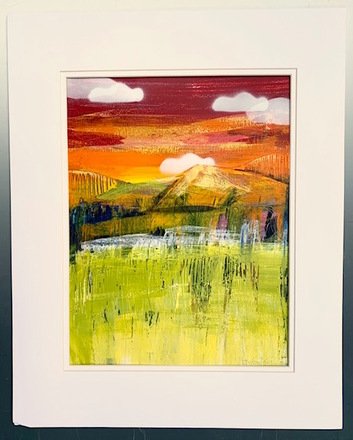 main photo of Abstract Landscape in Yellow & Orange