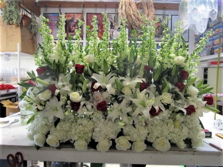 main photo of Fresh Floral Stage Arrangement