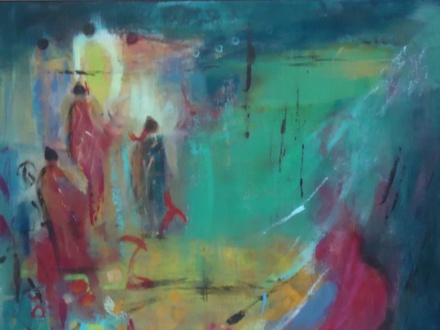 main photo of Abstract Figures Painting