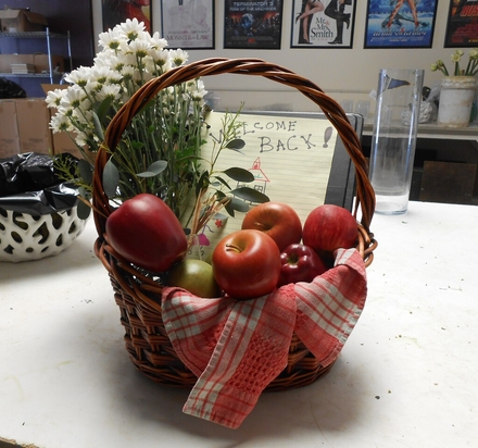 main photo of Fresh Apple Basket for Teacher