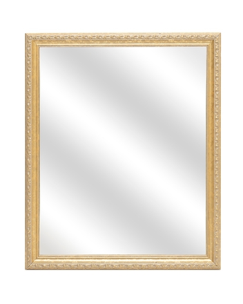 main photo of Antique Embossed Gold Framed Mirror