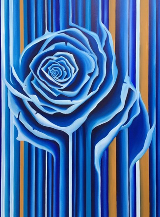 main photo of Blue Striped Rose