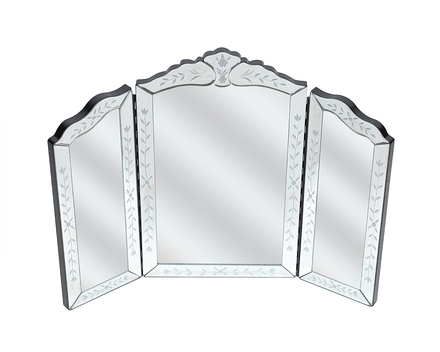 main photo of Small Venetian Tri-Fold Vanity Mirror