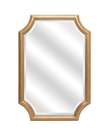 main photo of Gold Framed Octagon Mirror